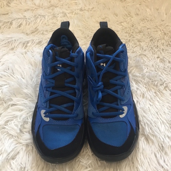 PUMA Boys RS-DREAMER 2 Basketball Shoes in black/blue JR royal size 6 C - Picture 2 of 12